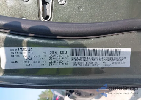 2019 Dodge Journey Se from USA, damaged, VIN 3C4PDCBB8KT804801